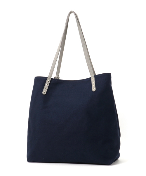 LBC（エルビーシー）の「キャンバスラージトートバッグ                   （トートバッグ・レディース・オフホワイト/グレー/ネイビー・ONE SIZE）」の5枚目の写真
