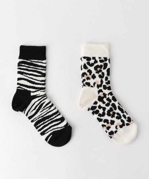 Happy Socks(ハッピーソックス)の「【HAPPY SOCKS(ハッピーソックス)】2P 17SS ◆(ソックス/靴下・キッズ・ブラック/ピンク/イエロー/コバルトブルー・17-19cm/14.5-16.5cm/19.5-21.5cm)」の2枚目の写真