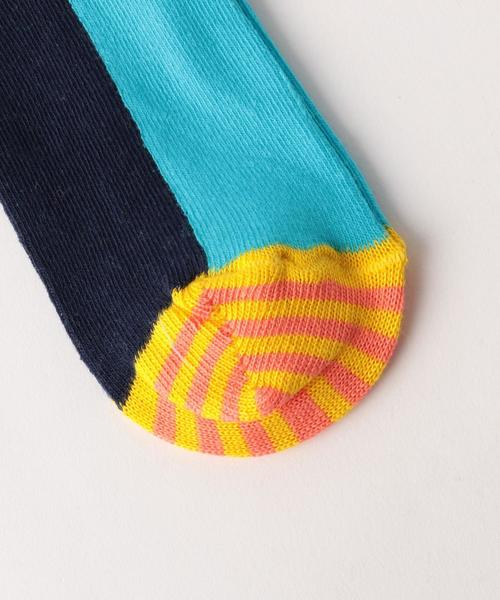 Happy Socks(ハッピーソックス)の「【HAPPY SOCKS(ハッピーソックス)】2P 17SS ◆(ソックス/靴下・キッズ・ブラック/ピンク/イエロー/コバルトブルー・17-19cm/14.5-16.5cm/19.5-21.5cm)」の8枚目の写真