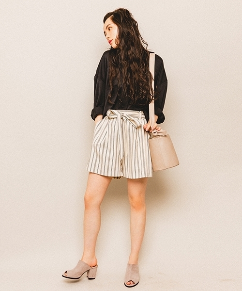 WEGO（ウィゴー）の「WEGO/レース巾着バケツショルダーバッグ（ショルダーバッグ・レディース・ピンク/グレー・FREE）」の9枚目の写真