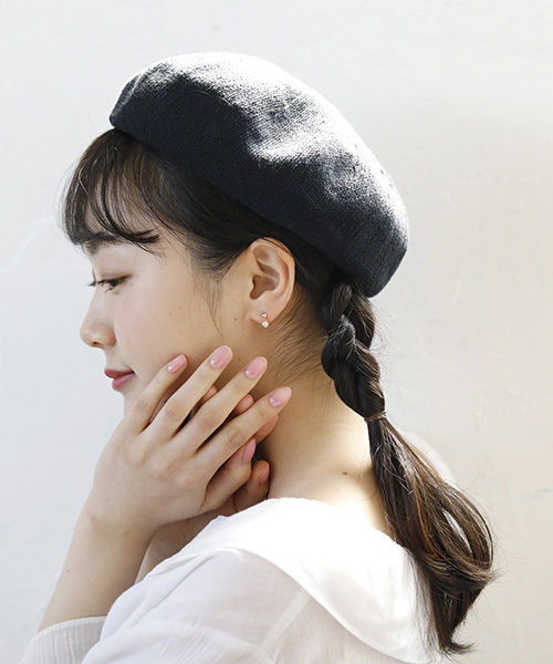 BLOOM(ブルーム)の「K10 ピンクゴールド キュービックジルコニア ピアス BLOOM/ブルーム(ピアス(両耳用)・レディース・ピンクゴールド・-)」の4枚目の写真