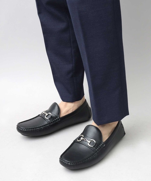 glabella(グラベラ)の「シルバービット ドライビングシューズ(デッキシューズ)(モカシン/デッキシューズ・メンズ・ブラック/ワイン/キャメル/ホワイト/ネイビー/ブラック系その他/ブラウン系その他/ブラック系その他2・M/S/L)」の9枚目の写真