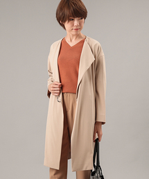 RIVE DROITE | ジョーゼットサイドベルトコート(その他アウター)