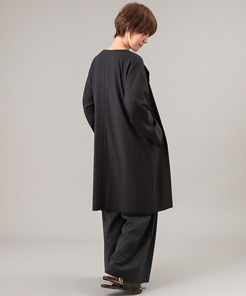 RIVE DROITE（リヴドロワ）の「ジョーゼットサイドベルトコート（その他アウター・レディース・ベージュ/ネイビー/カーキ・FREE）」の15枚目の写真