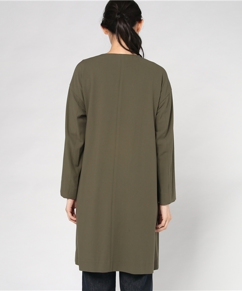 RIVE DROITE（リヴドロワ）の「ジョーゼットサイドベルトコート（その他アウター・レディース・ベージュ/ネイビー/カーキ・FREE）」の6枚目の写真