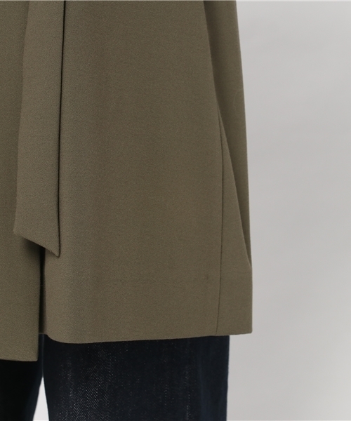 RIVE DROITE（リヴドロワ）の「ジョーゼットサイドベルトコート（その他アウター・レディース・ベージュ/ネイビー/カーキ・FREE）」の10枚目の写真