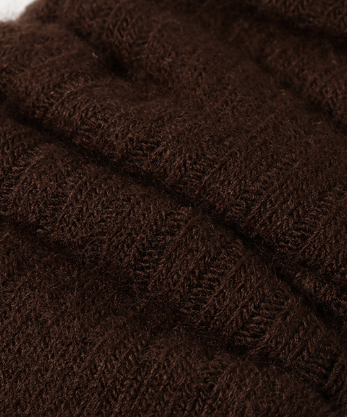 WEGO（ウィゴー）の「WEGO/もこもこルーズソックス（ソックス/靴下・レディース・レッド/グレー/ブラック/ブラウン/ホワイト/ワイン・FREE）」の8枚目の写真