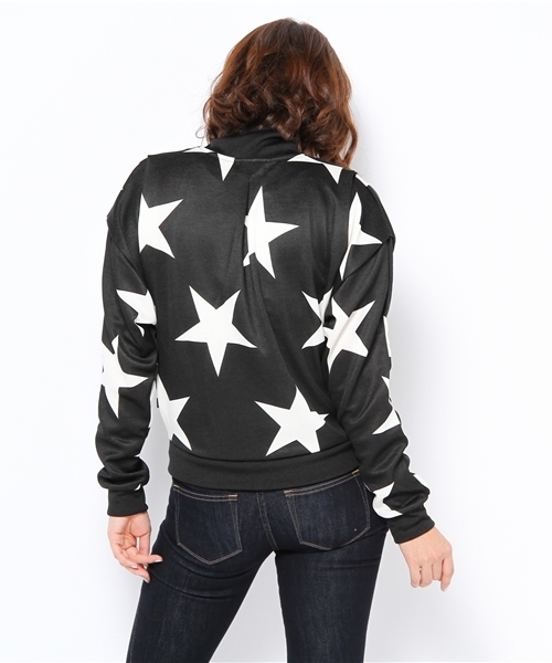 adidasオリジナルス ジャージ 星柄 トラックトップ ショート丈 レア品 adidas Originals（アディダスオリジナルス）の「星柄 CS PLEAT TT