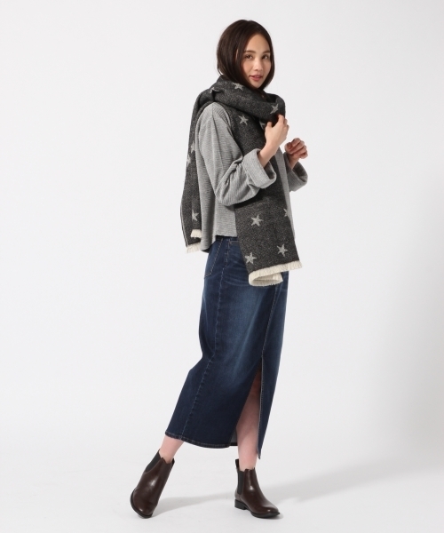 GLOBAL WORK(グローバルワーク)の「ストレッチコーデュロイワイドプルオーバー/774971(Tシャツ/カットソー・レディース・ベージュ/グレー/ブルー/ホワイト/ワインレッド・LARGE/SMALL/MEDIUM)」の11枚目の写真