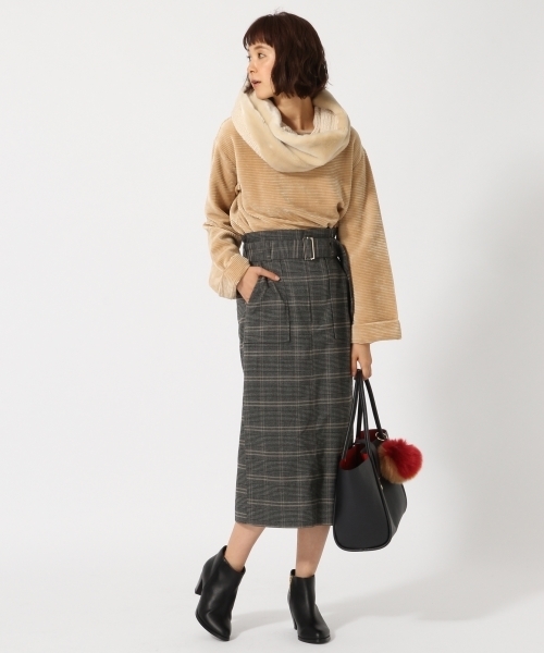 GLOBAL WORK(グローバルワーク)の「ストレッチコーデュロイワイドプルオーバー/774971(Tシャツ/カットソー・レディース・ベージュ/グレー/ブルー/ホワイト/ワインレッド・LARGE/SMALL/MEDIUM)」の12枚目の写真