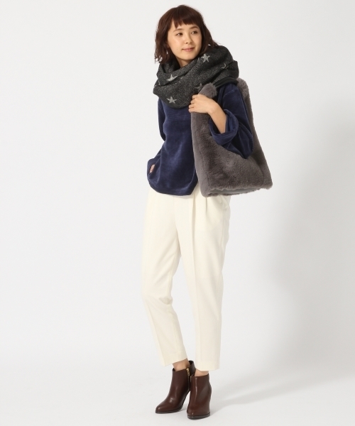 GLOBAL WORK(グローバルワーク)の「ストレッチコーデュロイワイドプルオーバー/774971(Tシャツ/カットソー・レディース・ベージュ/グレー/ブルー/ホワイト/ワインレッド・LARGE/SMALL/MEDIUM)」の13枚目の写真