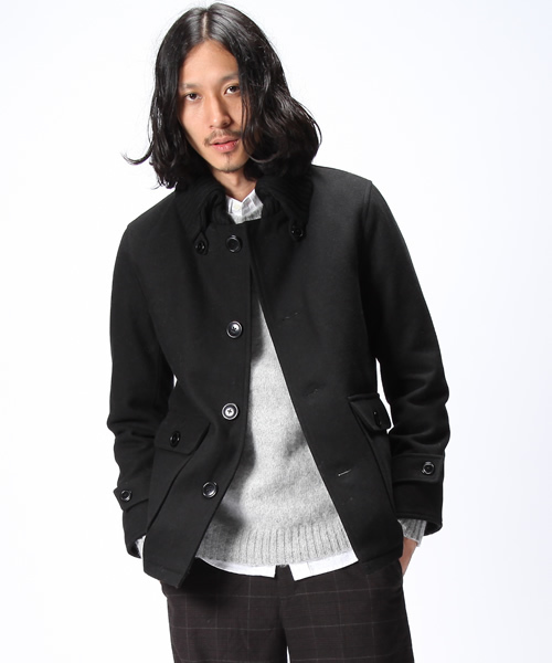 WEGO（ウィゴー）の「メルトンドンキーブルゾン（ブルゾン・メンズ・ブラック/ダークグレー/ネイビー・MEDIUM/LARGE）」の12枚目の写真