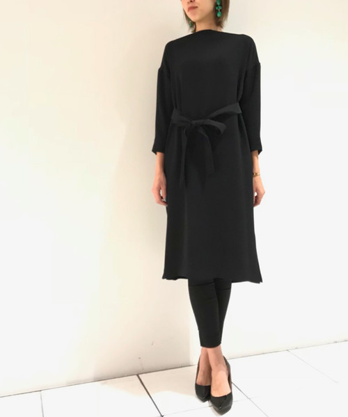 Tiara（ティアラ）の「ウエストマークワンピース（ワンピース・レディース・ブラック/ピンク・S/M）」の2枚目の写真