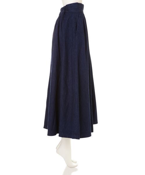 FREE'S MART（フリーズマート）の「◆【andGIRL3月号掲載】ロングサーキュラーデニムスカート【セットアップ対応商品】（デニムスカート・レディース・ブルー系その他/ダークネイビー・FREE）」の15枚目の写真