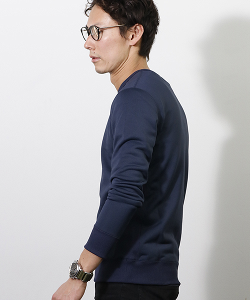 junhashimoto（ジュンハシモト）の「GR URAKE SWEAT （スウェット・メンズ・ホワイト/ブラック/ネイビー・2/4/3/5）」の4枚目の写真