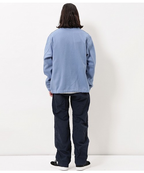 ADAM ET ROPE'(アダムエロペ)の「シンセティックデニムコーチジャケット(デニムジャケット・メンズ・ネイビー/サックスブルー・M/L)」の19枚目の写真
