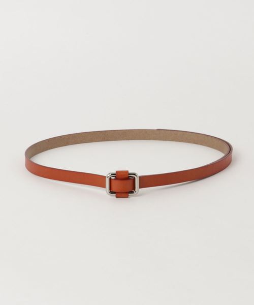 laboratory work（ラボラトリーワーク）の「スクエアバックル細ベルト（ベルト・レディース・ベージュ系その他/ブラック/グリーン・FREE）」の3枚目の写真