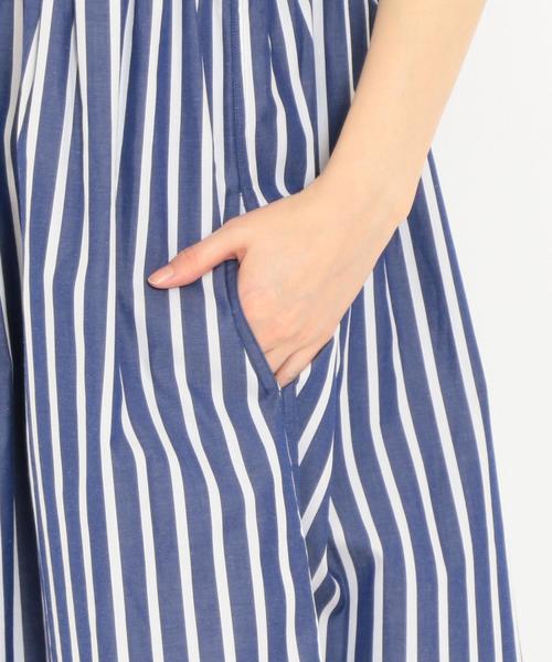 美品✨ルグラジック LE GLAZIK コットン ストライプ柄シャツワンピース LE GLAZIK（ルグラジック）の「LE GLAZIK | コットン シャツ