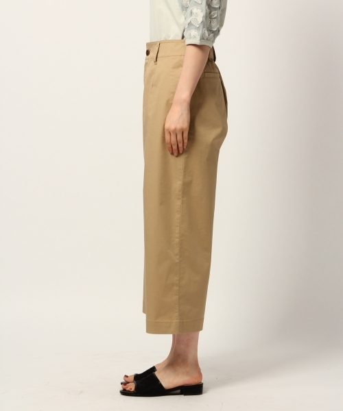 GLOBAL WORK(グローバルワーク)の「【WEB LIMITED有】サマ-チノワイドパンツ/786354(その他パンツ・レディース・カーキ/ベージュ/ネイビー/キャメル・MEDIUM/LARGE/SMALL/X-LARGE)」の9枚目の写真