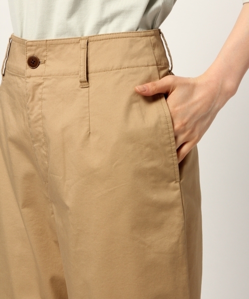 GLOBAL WORK(グローバルワーク)の「【WEB LIMITED有】サマ-チノワイドパンツ/786354(その他パンツ・レディース・カーキ/ベージュ/ネイビー/キャメル・MEDIUM/LARGE/SMALL/X-LARGE)」の12枚目の写真