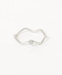 チャイハネ | 【欧州航路】ジグザグラインストーンリング(リング)