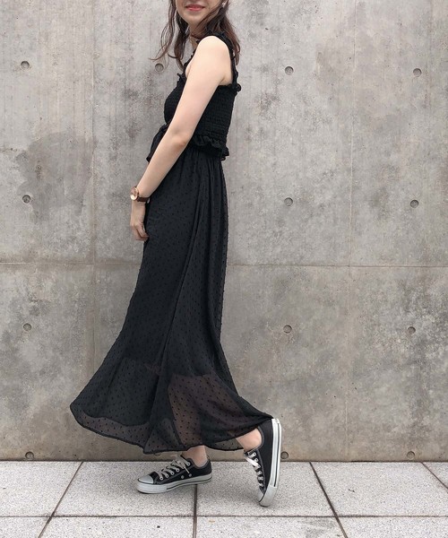 one after another NICE CLAUP(ワンアフターアナザーナイスクラップ)の「【WEB STORE限定】4WAYワンピース(ワンピース・レディース・ブラック/ピンク系その他/チェック・FREE)」の17枚目の写真