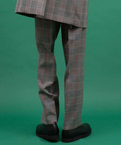 UNITED TOKYO（ユナイテッドトウキョウ）の「グレンチェックワイドスラックス（スラックス・メンズ・グレー・1/2/3）」の4枚目の写真