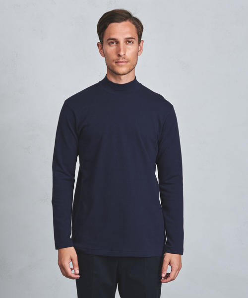 ANATOMICA(アナトミカ)の「<ANATOMICA(アナトミカ)> MOCK/N L/SL(Tシャツ/カットソー・メンズ・ホワイト/マスタード/ネイビー・SMALL/MEDIUM/LARGE)」の14枚目の写真