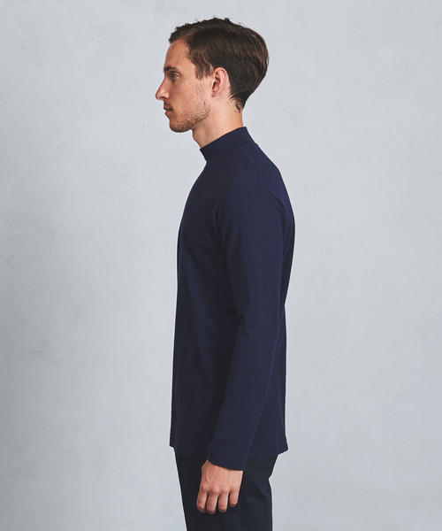 ANATOMICA(アナトミカ)の「<ANATOMICA(アナトミカ)> MOCK/N L/SL(Tシャツ/カットソー・メンズ・ホワイト/マスタード/ネイビー・SMALL/MEDIUM/LARGE)」の13枚目の写真