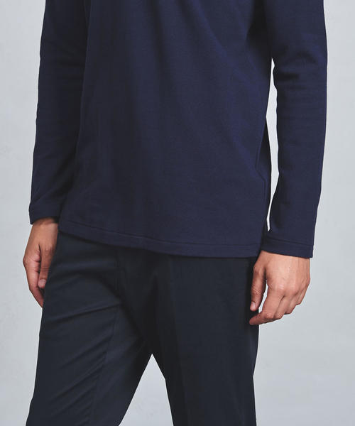 ANATOMICA(アナトミカ)の「<ANATOMICA(アナトミカ)> MOCK/N L/SL(Tシャツ/カットソー・メンズ・ホワイト/マスタード/ネイビー・SMALL/MEDIUM/LARGE)」の9枚目の写真