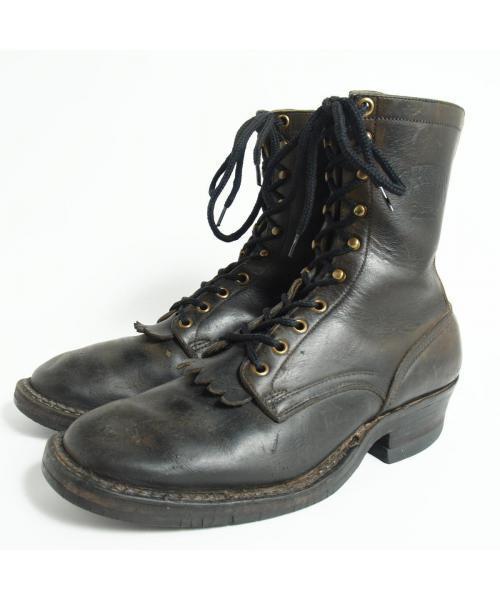 WHITE'S ワークブーツ ホワイツ ブラック 約24.5cm WHITE\u0027S 5\u0027\u0027 SEMI-DRESS(7(25.0cm) BLACK CX): White\u0027s Boots