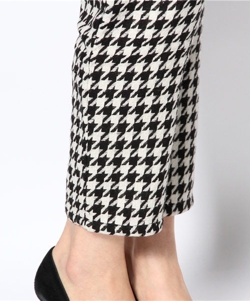 WEGO（ウィゴー）の「WEGO/千鳥柄テーパードパンツ（スラックス・レディース・その他1・FREE）」の7枚目の写真