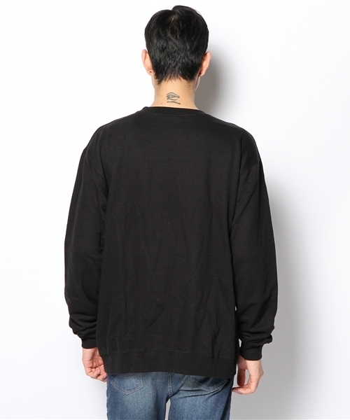 Manhattan Records（マンハッタン レコーズ）の「Fools Gold  / Logo Sweatshirt（スウェット・メンズ・ブラック・LARGE）」の4枚目の写真