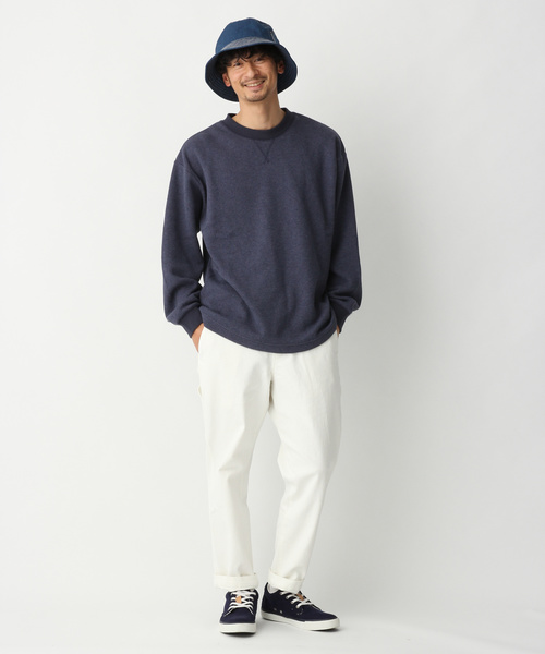 GLOBAL WORK(グローバルワーク)の「ワークイージーパンツ/823288(その他パンツ・メンズ・その他/ネイビー/ホワイト・LARGE/MEDIUM)」の4枚目の写真