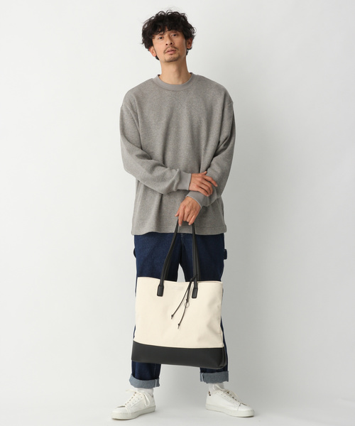 GLOBAL WORK(グローバルワーク)の「ワークイージーパンツ/823288(その他パンツ・メンズ・その他/ネイビー/ホワイト・LARGE/MEDIUM)」の5枚目の写真