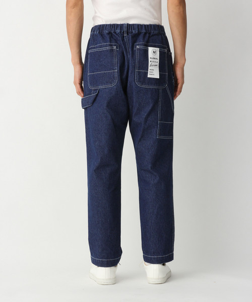 GLOBAL WORK(グローバルワーク)の「ワークイージーパンツ/823288(その他パンツ・メンズ・その他/ネイビー/ホワイト・LARGE/MEDIUM)」の9枚目の写真