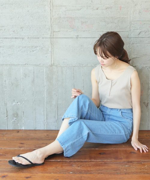 SESTO（セスト）の「gu19ss/クロストングサンダル/ビーサン（ビーチサンダル・レディース・ブラック/ネイビー/ピンク/ゴールド/ブルー/キャメル・M/L）」の11枚目の写真