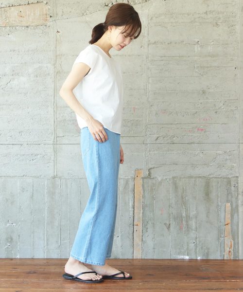 SESTO（セスト）の「gu19ss/クロストングサンダル/ビーサン（ビーチサンダル・レディース・ブラック/ネイビー/ピンク/ゴールド/ブルー/キャメル・M/L）」の12枚目の写真