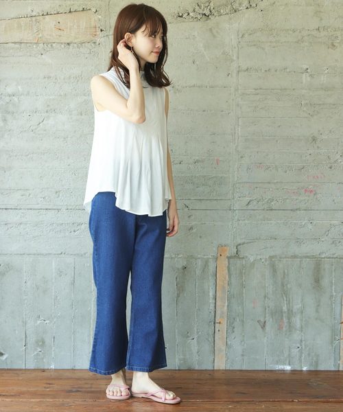 SESTO（セスト）の「gu19ss/クロストングサンダル/ビーサン（ビーチサンダル・レディース・ブラック/ネイビー/ピンク/ゴールド/ブルー/キャメル・M/L）」の17枚目の写真