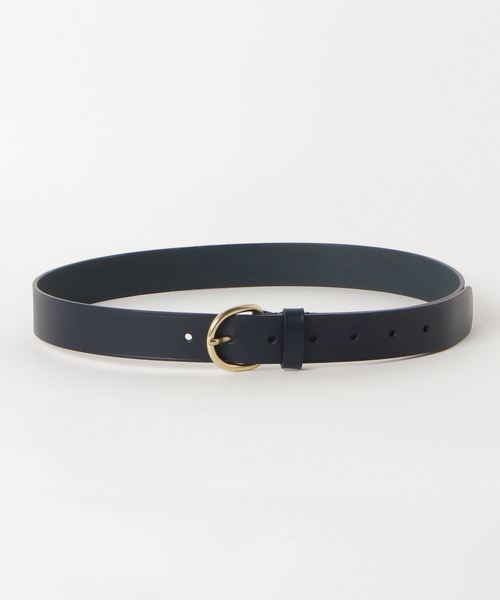 IL BISONTE(イルビゾンテ)の「IL BISONTE / ORIGINAL LEATHER / BELT(ベルト・メンズ・ブラック/ダークブラウン/ネイビー/グレー/オレンジ/ライトブラウン/ナチュラル/オリーブ・85cm/95cm)」の7枚目の写真