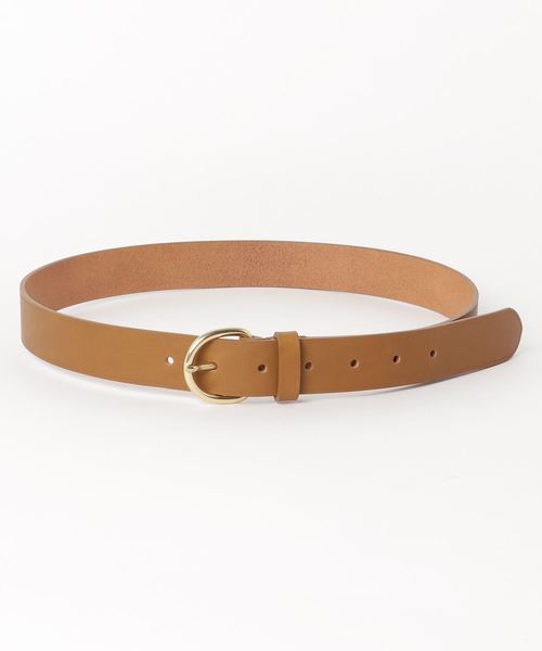 IL BISONTE(イルビゾンテ)の「IL BISONTE / ORIGINAL LEATHER / BELT(ベルト・メンズ・ブラック/ダークブラウン/ネイビー/グレー/オレンジ/ライトブラウン/ナチュラル/オリーブ・85cm/95cm)」の6枚目の写真