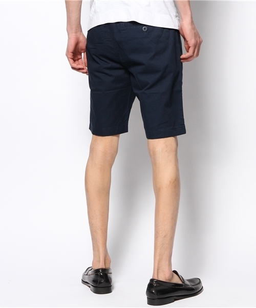 GIORDANO（ジョルダーノ）の「[GIORDANO]コットンツイルカラーチノショーツ（チノパンツ・メンズ・ホワイト/アイボリー/ブラック/ベージュ/グリーン/ダークブルー/ネイビー/イエロー/レッド/オレンジ/スミクロ/ブルー/ライトブルー・30inch/32inch/34inch/36inch/38inch）」の19枚目の写真