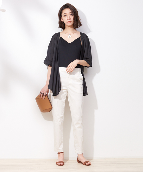 qualite（カリテ）の「【WEB限定】カシュクールブラウス（シャツ/ブラウス・レディース・ブラック/ベージュ/その他・フリー）」の10枚目の写真