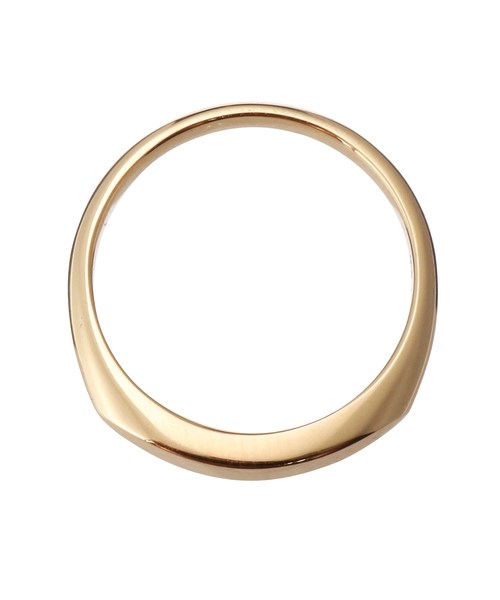 K10オーバルシグネット ピンキーリング