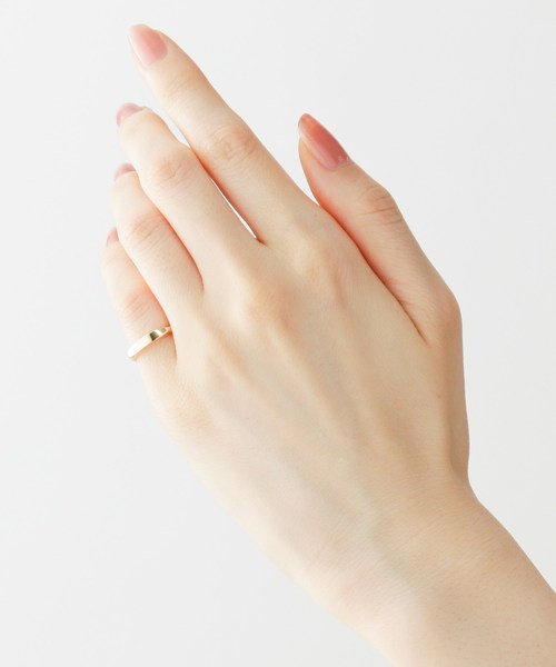 K10オーバルシグネット ピンキーリング