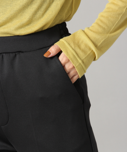 LOWRYS FARM（ローリーズファーム）の「ポンチバックスリットパンツ　848388（その他パンツ・レディース・ブラック/ブラウン/アイボリー・FREE）」の7枚目の写真