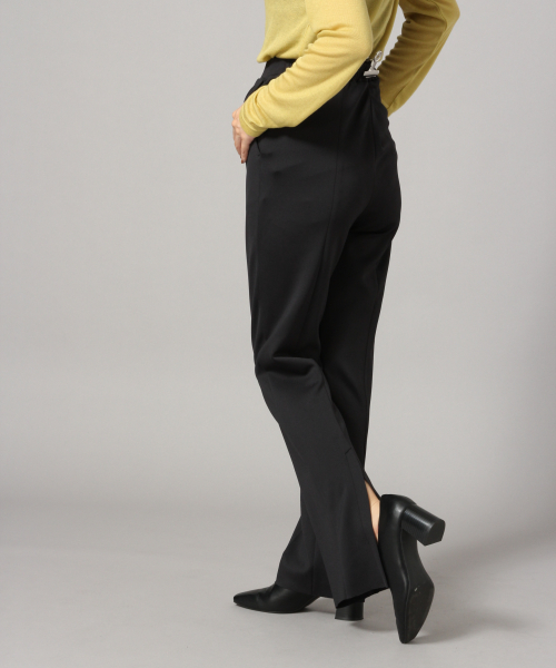 LOWRYS FARM（ローリーズファーム）の「ポンチバックスリットパンツ　848388（その他パンツ・レディース・ブラック/ブラウン/アイボリー・FREE）」の10枚目の写真