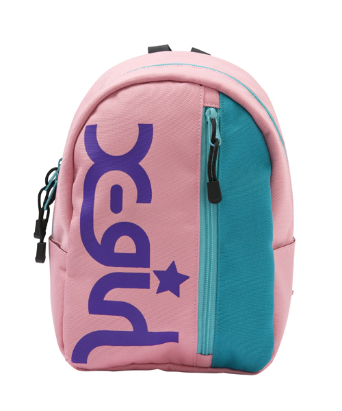 X-girl Stages（エックスガールステージス）の「LOGO  BASIC  BACKPACK  2 (M)　/ リュック（バックパック/リュック・キッズ・ブラック/ネイビー/ピンク・MEDIUM）」の8枚目の写真