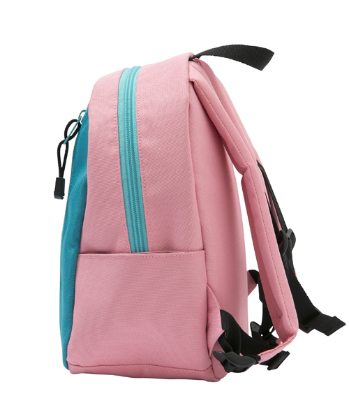 X-girl Stages（エックスガールステージス）の「LOGO  BASIC  BACKPACK  2 (M)　/ リュック（バックパック/リュック・キッズ・ブラック/ネイビー/ピンク・MEDIUM）」の9枚目の写真