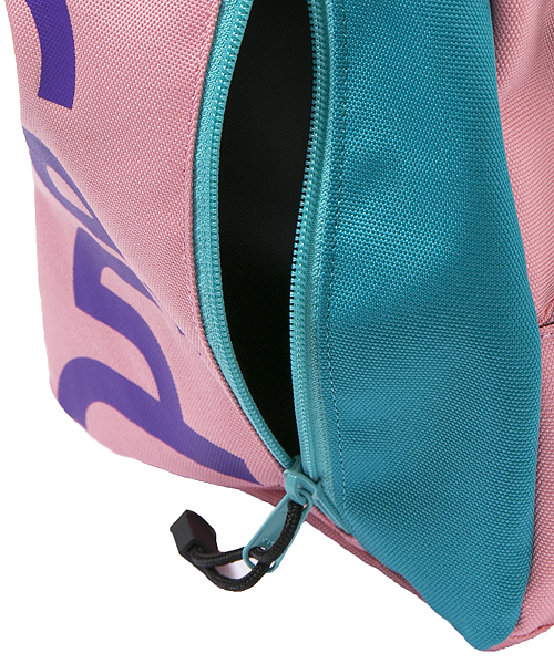X-girl Stages（エックスガールステージス）の「LOGO  BASIC  BACKPACK  2 (M)　/ リュック（バックパック/リュック・キッズ・ブラック/ネイビー/ピンク・MEDIUM）」の5枚目の写真